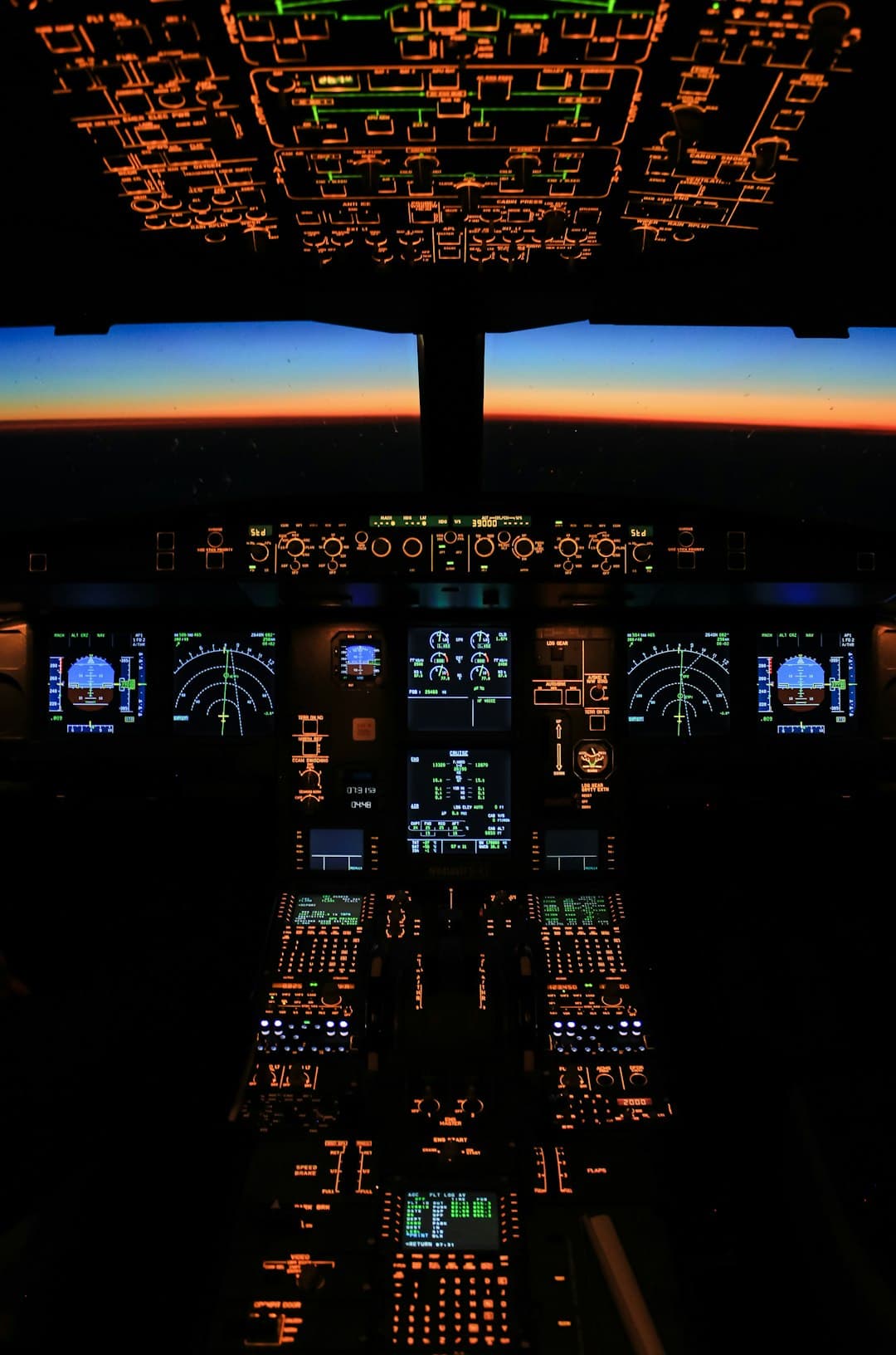 11 Minuten Im Cockpit Eines Edelweiss - Fluges